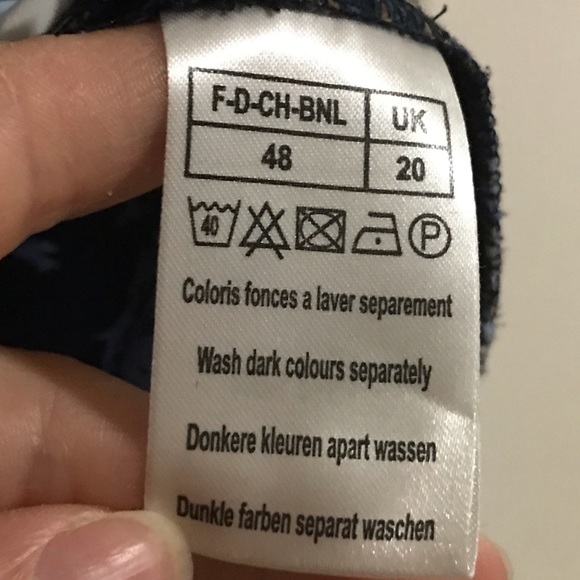 DEMART button down collard blouse  DEMART SZ. XXL - Picture 8 of 12